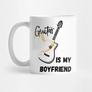 Guitar Is My Boyfriend Mug